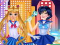 Mäng Sailor Moon Cosplay Show Internetis