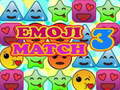 Mäng Emoji Match 3 Internetis