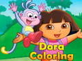 Mäng Dora Värvimine Internetis