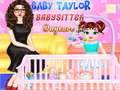 Mäng Baby Taylor Lastehoidja Lasteaed Internetis