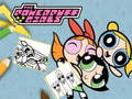 Mäng Powerpuff Girls värviraamat Internetis