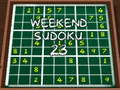 Mäng Nädala Lõpu Sudoku 23 Internetis