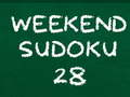 Mäng Nädala Lõpu Sudoku 28 Internetis
