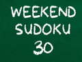 Mäng Nädala Lõpu Sudoku 30 Internetis