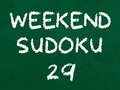Mäng Nädalavahetuse Sudoku 29 Internetis