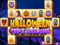 Mäng Halloween Kolmekordne Mahjong Internetis
