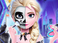 Mäng Elsa Halloweenipidu tätoveering Internetis