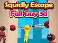 Mäng Kalamari Põgenemine: Fall Guy 3D Internetis