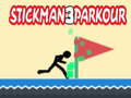 Mäng Stickman Parkour 3 Internetis