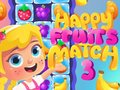 Mäng Õnnelikud Viljad Match3 Internetis