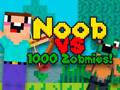 Mäng Noob vs 1000 zombie Internetis