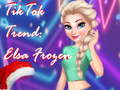 Mäng TikTok Trend: Elsa Külmunud Internetis