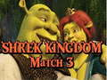 Mäng Shrek Kuningriik Match 3 Internetis