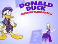 Mäng Donald Ducki mälu mäng Internetis