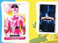Mäng Power Rangers kaardimäng Internetis