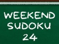 Mäng Nädala Lõpu Sudoku 24 Internetis