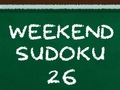 Mäng Nädala Lõpu Sudoku 26 Internetis