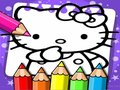 Mäng Hello Kitty Värvimisraamat Internetis