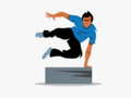 Mäng Parkour Boss Internetis