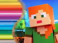 Mäng Minecrafti värviraamat Internetis