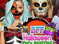 Mäng BFF Halloweeni Näomaaling Internetis