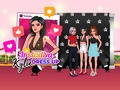 Mäng Instadiva Kylie: Riietage Kylie Internetis