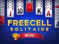 Mäng Freecell Solitaire Sinine Internetis