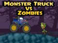 Mäng Monster Truck vs Zombid Internetis