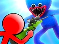 Mäng Stickman vs Huggy Wuggy Internetis