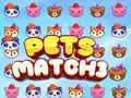 Mäng Koduloomad Match3 Internetis