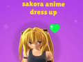 Mäng Sakora: Anime Riietumine Internetis