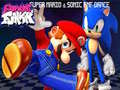 Mäng Super Mario ja Sonic FNF Tants Internetis