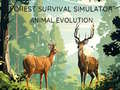 Mäng Metsas üleelamise simulaator: Loomade evolutsioon Internetis