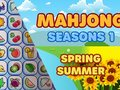 Mäng Mahjong Hooajad 1 Kevad Suvi Internetis