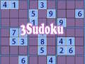 Mäng 3 Sudoku Internetis