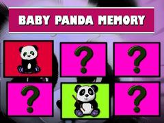 Mäng Beebi Panda Mälu Internetis