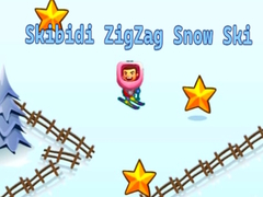 Mäng Skibidi ZigZag Lumi Suusatamine Internetis