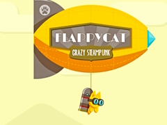 Mäng FlappyKass: Hull Steampunk Internetis