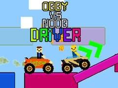 Mäng Obby vs Noob Juht Internetis