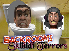 Mäng Backrooms Skibidi Õudused Internetis