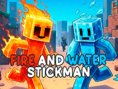 Mäng Tuli ja Vesi Stickman Internetis