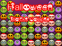 Mäng Halloweeni plokkide kokkuvarisemine Internetis