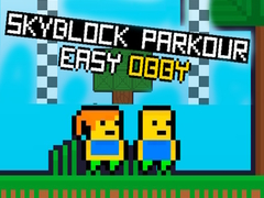 Mäng Skyblock Parkour Lihtne Obby Internetis
