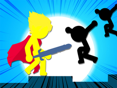 Mäng Stickman Vilk Internetis