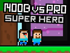 Mäng Noob vs Pro Superkangelane Internetis