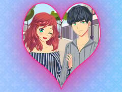 Mäng Romantiliste Anime Paaride Riietumis Mäng Internetis
