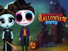 Mäng Õudusunenäo paar Halloween pidu Internetis