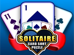 Mäng Solitaire Kaardisorteerimise Pusle Internetis