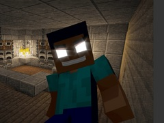 Mäng Nubik Ja 5 Ööd Herobrine'iga Internetis