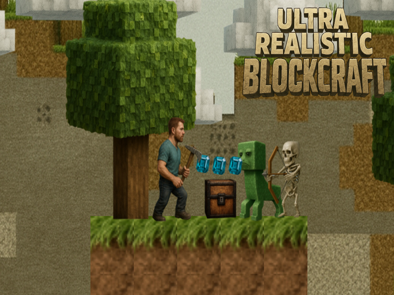 Mäng Ultra realistlik blockcraft Internetis